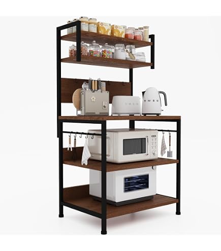 Amazon｜Donext スチールラック オープンラック 幅60cm×奥行40cm×高さ